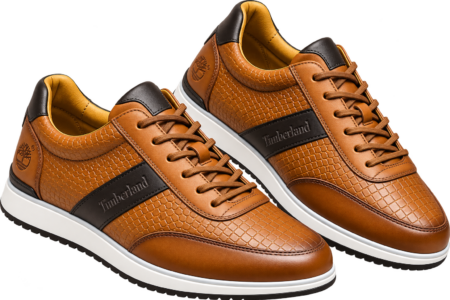 Timberland Brown Casual Sneakers – Men’s Lace-Up Shoes