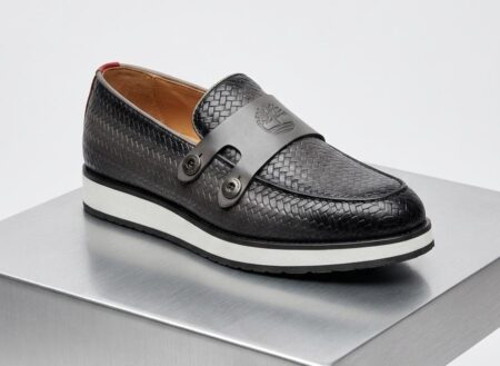 Men’s Brown Double Monk Strap Shoes – Textured Formal Dress Shoes
